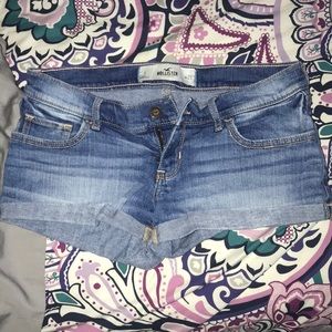 Hollister jean shorts